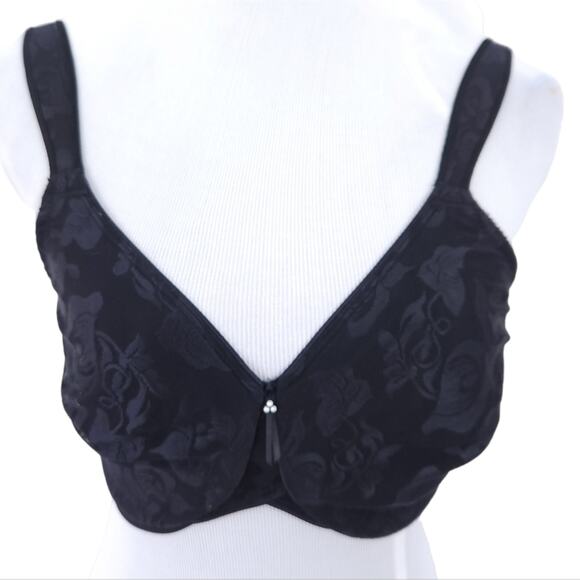 Wacoal Awareness Full Figure Underwire Cup 32DDD Black - Picture 2 of 6